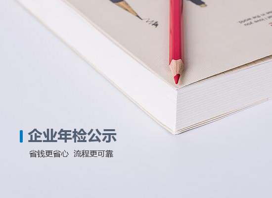 企业年检公示
